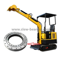 High Quality Single Row Four Point Contact Ball Internal Gear For Excavator 