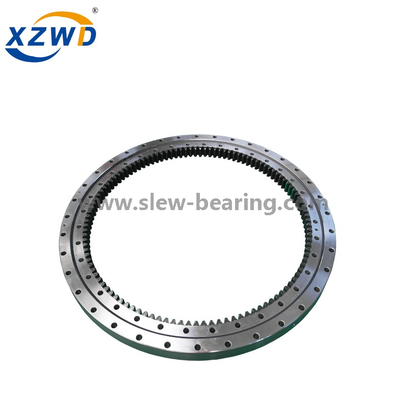 High Quality Small Size Diameter Single Row Ball External Gear Slewing Ring Bearing for Rotating Machinery