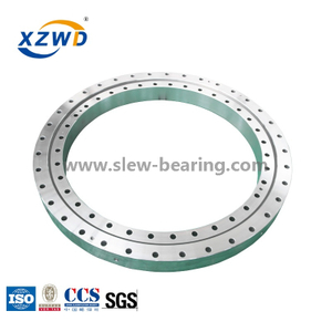 Four Point Angular Contact Geared Ball Slewing Ring Bearing for tower crane