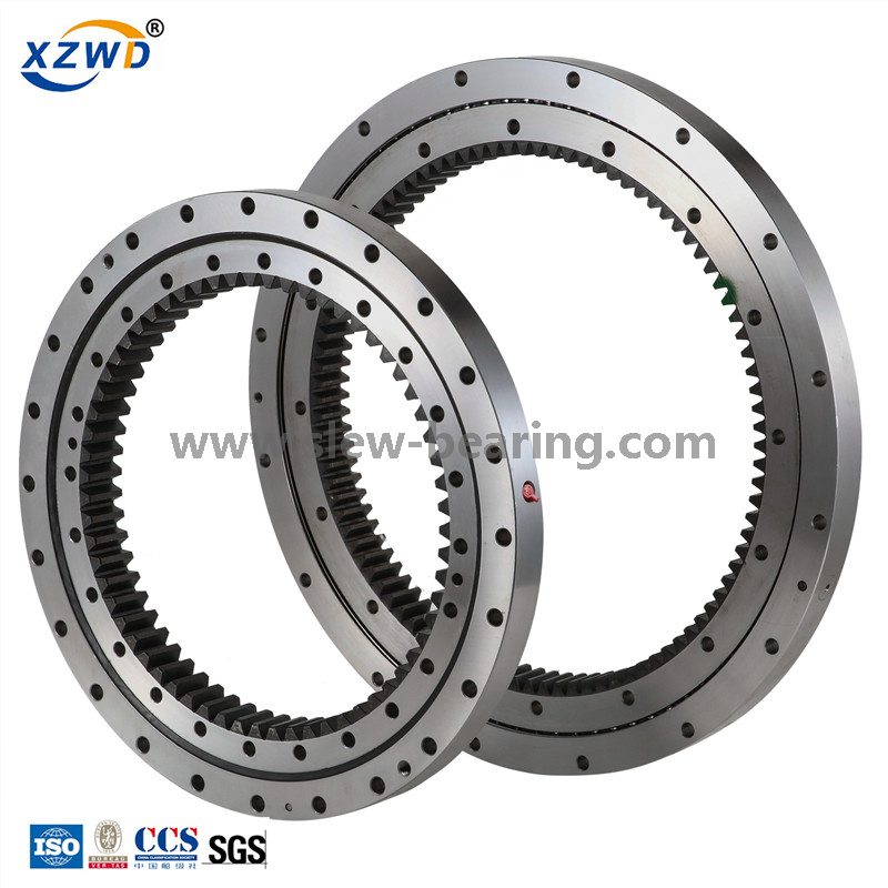 Single Row Four Point Contact Ball (01) Internal Gear welding turntable Slewing Bearing manufacturer