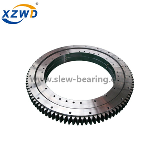 CCS certified External gear Three Row Roller Slewing Bearing for marine crane