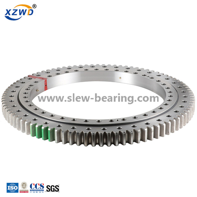 Single Row Four Point Contact Ball Slewing Bearing (01) External Gear turntable bearing for rotating platform and tower crane