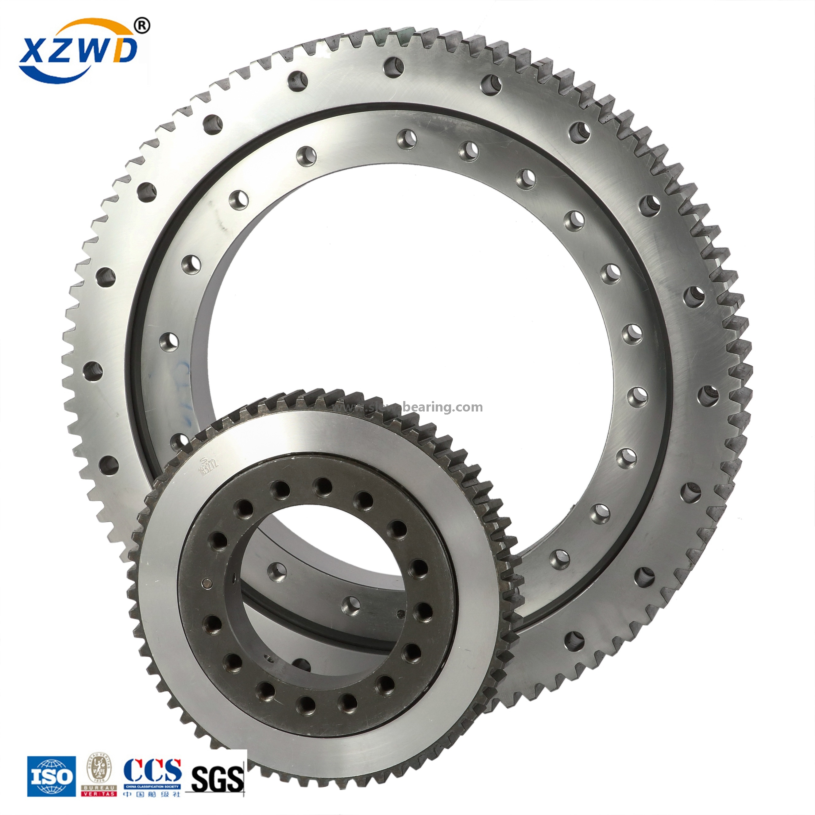 External Gear Slewing Ring Bearing Application In Wind Power from China