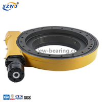 WEA14-86-BH-R Enclosed Slewing Drive with 24V DC Electric Motor And 50CC Hydraulic Motor 