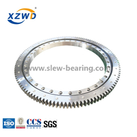 Light Type Geared Ball Slewing Bearing for Plastic Bottle Blowing Machine