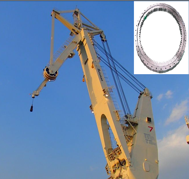 Light Antex Slewing Bearing with Internal Gear for Pedestal Crane from