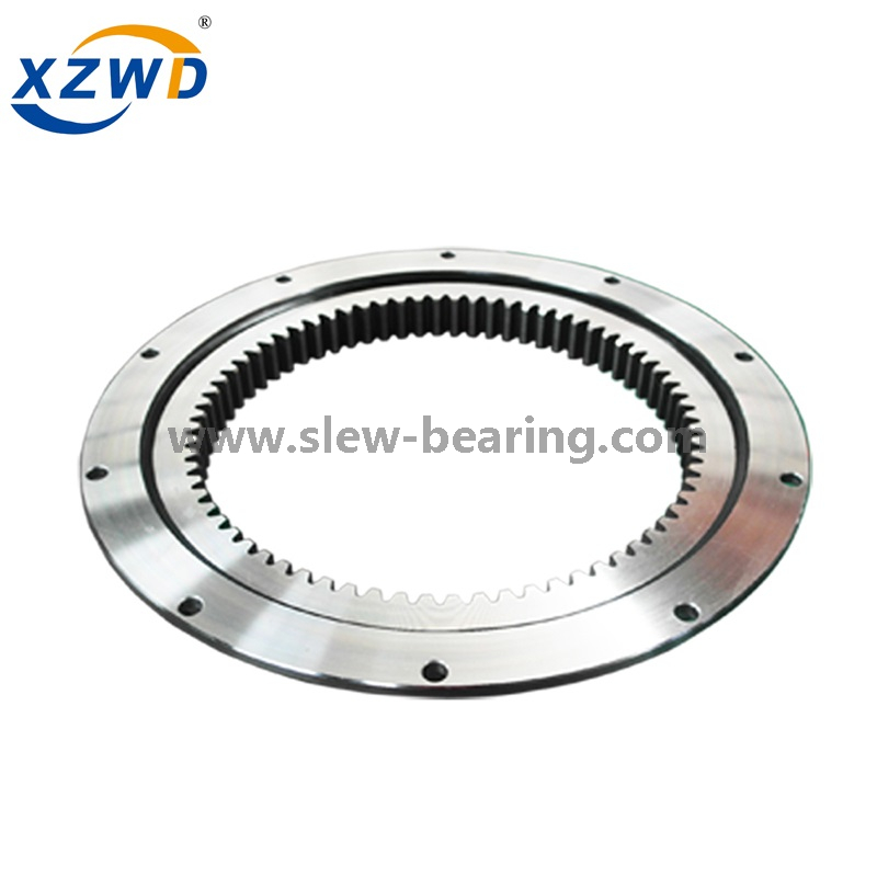 Light Type Thin Section External Gear Slewing Turntable Bearing for Canning Machinery 