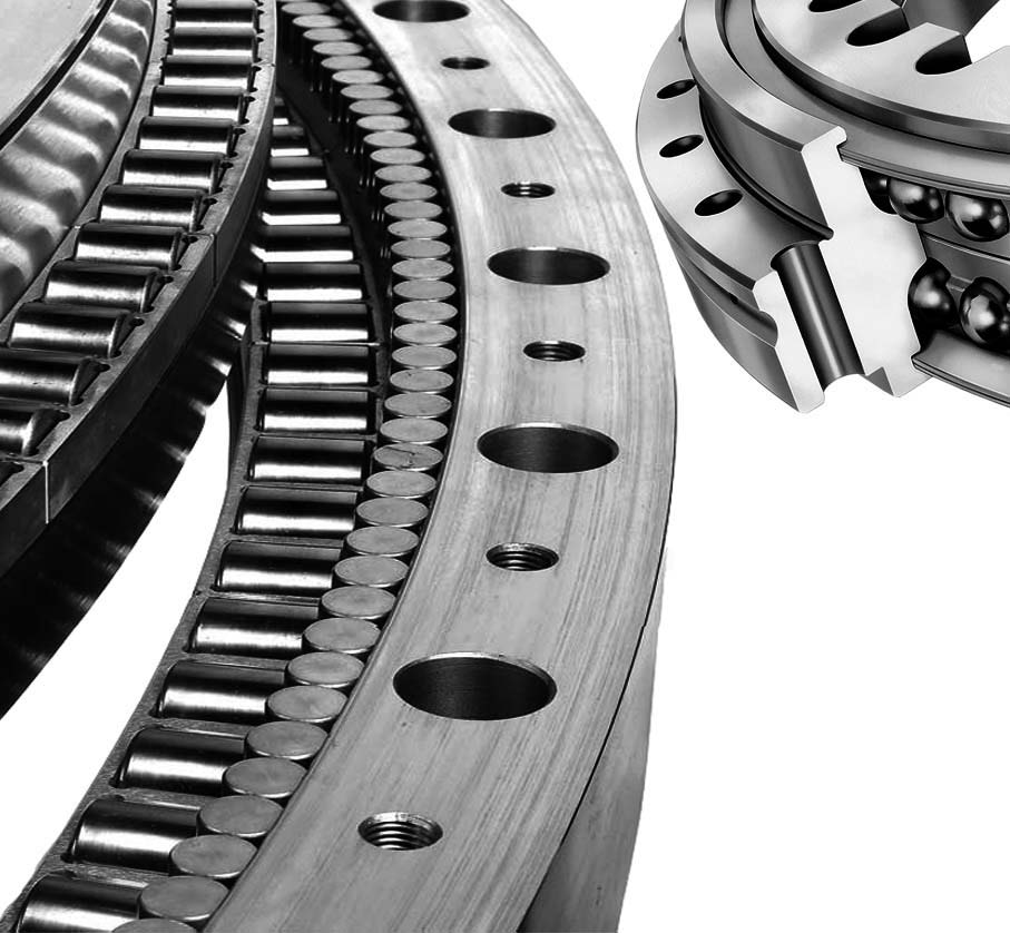 Light Weight Four Point Contact Ball Slewing Bearing with External Gear