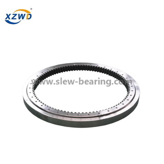 CCS Certified Internal gear tooth quenched single row ball slewing ring bearing from excavator