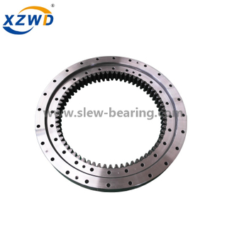 High Quality Xuzhou Wanda Slewing Bearing Single Row Crossed Roller Slewing Ring Bearing (HJ Series) Internal Gear